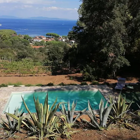Villa Gualdo Piscina Vista Mare